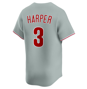 Maglie da baseball da uomo Philadelphia # Maglia da Giocatore Edizione Limitata 3 Harper Blue City Connect - Product Image 5