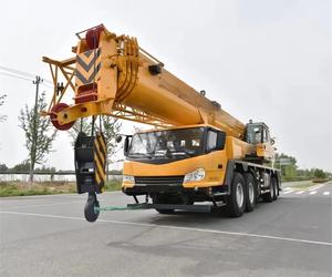 Grúa usada en las mejores condiciones de China XCT80L5 QY80K5D Original grúa de camión usada de 80 toneladas lista para enviar a <span class=keywords><strong>Jabel</strong></span> Ali - Product Image 5