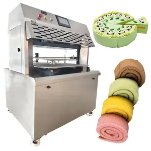 Machine de découpe de pain français à gâteau rond machine à cube de coupe de pain