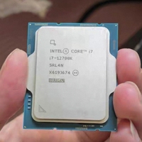 Processeur Intel Core i7-12700K débloqué d'occasion, LGA1700, 12 cœurs, 20 threads, CPU de bureau reconditionné