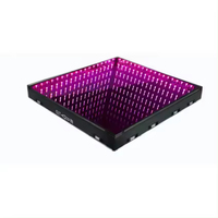 Botai Mariage Portable 3D Abyss LED Interactive Dance Floor Lumière Infinity Miroir Filaire LED Dance Floor