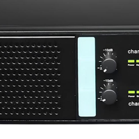 Amplificateur de puissance analogique 2 canaux en métal série LS3 KL avec XLR, impédance 2-8 Ohm, garantie 3 ans