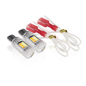 หลอดไฟ LED T10 สองสี |   ไฟวิ่งกลางวันสำหรับรถยนต์ ไฟเลี้ยว ไฟสัญญาณ ทดแทน |   สีขาวเหลือง 12V CE RoHS จากโรงงานโดยตรง - Product Image 6