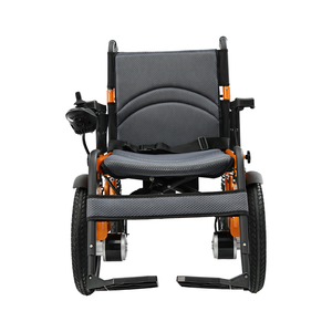 Rintangan melintasi kursi roda listrik lipat, perlengkapan kesehatan kursi roda bermotor untuk penggunaan luar ruangan - Product Image 2