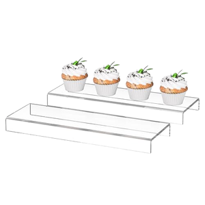 Présentoir en acrylique <span class=keywords><strong>MY</strong></span> en forme de U de 12x3.9x1 pouces pour comptoir, organisateur de rangement pour ustensiles de cuisine, cosmétiques, sacs – Seulement une pièce - Product Image 1