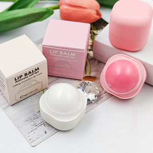 Masque Lèvres Hydratant Vegan Lissant et Nourrissant à la Fraise et à la Pastèque, <span class=keywords><strong>Baume</strong></span> à Lèvres <span class=keywords><strong>Rose</strong></span> en Boule, Marque Privée - Product Image 5