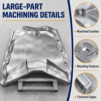 50 Ensembles de Machines à Portique de Grande Taille, Pièces Usinées Industrielles Personnalisées en Acier Inoxydable et Aluminium, Service d'Usinage CNC