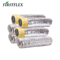 FIRSTFLEX Conduit flexible en aluminium pour économie d'énergie, design industriel, 14 pouces