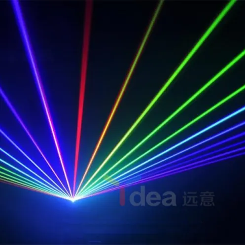 3DレーザーライトRGBカラフルなDMX 512 Scanner Projector Party Xmas DJ Disco Show Lightsクラブ音楽機器Beam Moving Ray Stage