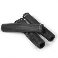 Hot-Selling Rouge Fibre De Verre Isolant Fire Sleeve Haute Température Bougie Fil Boot Prix Usine