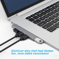 Nouvel adaptateur multi-ports USB 2.0 4 ports, adaptateur OTG, type C 3.1, hub USB 3.0 pour ordinateur portable, accessoires informatiques