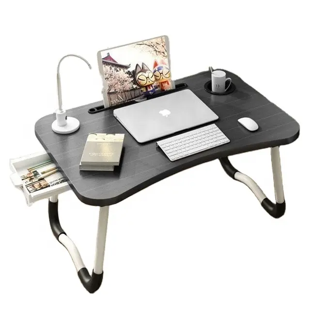 Taşınabilir dizüstü masası katlanabilir dizüstü bilgisayar masası dizüstü çalışma dizüstü yatak standı