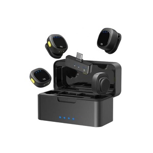 Microfone Sem Fio Lavalier com Cancelamento de Ruído AI e Clip Magnético para Gravação de Vídeo, Ideal para Criadores de Conteúdo e Vlogs - Product Image 1