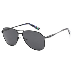 Unisex Pilot Sunglasses Full Rim Rectangle Metal Frame UV400 Protection for Adults Outdoors - Product Image 1