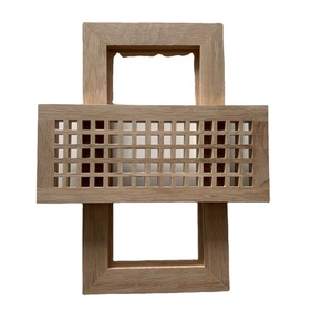 Rejillas de Ventilación de Madera Estilo Norteamericano/Rejillas de Ventilación Empotradas Tipo Caja de Huevos/Rejillas de Ventilación de Madera de Roble para Piso - Product Image 5