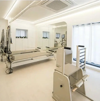 Ensemble d'équipements de Pilates OEM 5-en-1 : Reformer, Cadillac Combo, Ladder Barrel, Wunda Chair, Correcteur de colonne vertébrale pour Studio Commercial