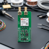 Kit de carte de développement cellulaire Mikroe MIKROE-6476 série ADL8103 4G LTE 3 Click SIMCom Solutions sans fil compatibles Linux