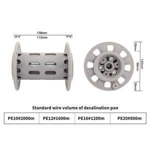 Rueda de lavado de alambre, accesorios de pesca, carrete de línea de pesca portátil, equipo bobinador, carrete giratorio, aparejos de pesca - Product Image 6