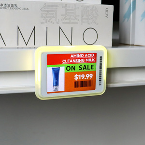 ป้ายราคาอิเล็กทรอนิคส์แบบอิเล็กทรอนิกส์กันน้ำ2.4กิกะเฮิร์ตซ์ฉลาก eink สำหรับซูเปอร์มาร์เก็ตระบบคลาวด์สด - Product Image 3