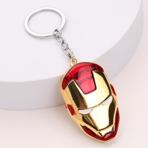 Film entourant The <span class=keywords><strong>Avengers</strong></span> Iron Man Metal Car Chain Link Pendant anime custom accessories designer cute keychains - Product Image 2