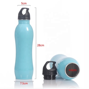 750ml <span class=keywords><strong>gourde</strong></span> forme <span class=keywords><strong>vélo</strong></span> randonnée Sport plein air bouteilles d'eau en Aluminium - Product Image 5