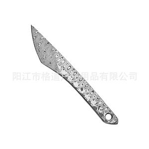 [Cuchillo de acero damasco VG10 sin núcleo diseñado por nosotros] Cuchillo de frutas y palanca integrados de acero damasco para camping y actividades al aire libre - Product Image 5