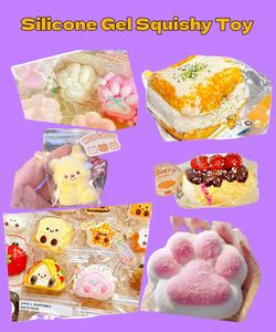 AB Gel Silicone Putty-Jouet Fidget Sensoriel Extensible pour le Soulagement du Stress et de l'Anxiété, TDAH Autisme <span class=keywords><strong>Focus</strong></span>, DIY Fun pour Enfants Adultes - Product Image 2