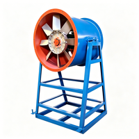 Ventilateur axial antidéflagrant pour refroidissement de four rotatif à ciment, à roulement à billes électrique, avec pales en alliage d'aluminium 380V/400V/AC220-240V