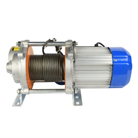 Élévateur à coque en aluminium multifonctionnel 220V palan domestique 1t petit palan électrique