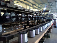SS-Draht 410 Edelstahl draht mit einem Durchmesser von 0,13mm für Küchen reiniger