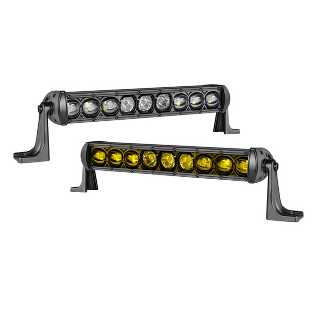 New 45W Slim LED Light Bar 12V/24V Amber White 4500 Lumens for off Road 4x4 Vehicles