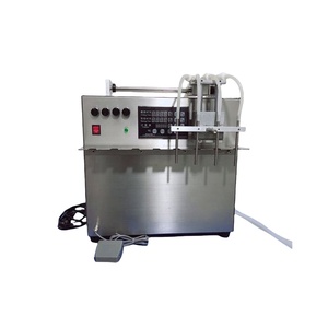 Desktop Semi-Auto 4 Nozzle Liquid <b>Water</b> Injector Quantitative Stand-Up <b>Pouch</b> Nozzle Milk Beverage Bag Machine Filling Machine - Product Image 4