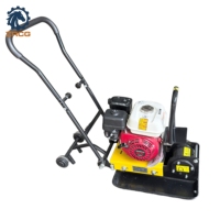Compacteur vibrant à essence autoporté haute efficacité 70 kg 15 kN pour le compactage des routes en asphalte