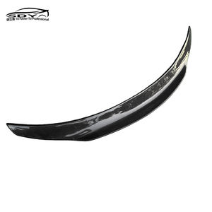 W205 C Класс купе PSM стиль Высокое качество углеродного волокна задний спойлер багажник спойлер для Mercedes W205 C Класс купе - Product Image 4