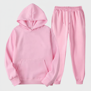 Algodón Jogging Sweat Suits Venta al por mayor Ropa deportiva Chándal para correr Gimnasio Ejercicio Alta visibilidad - Product Image 1