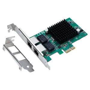 Puerto UAL-tarjeta de interfaz de red gigabit intel82575 y 6 Controller, 45 10/100/1000