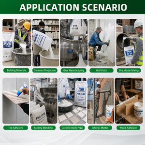 Adhesivo Químico Soluble en Agua al por Mayor, Polialcohol Vinílico (PVA) C2H4O de Alto Rendimiento y Precio con Descuento para Masilla - Product Image 4