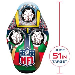 51IN <b>Inflatable</b> Football Toss <b>Game</b>, Kids Outdoor Indoor Throwing Target with 2 Balls, Portable Carnival Party Yard <b>Game</b> - Product Image 4