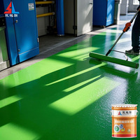Peinture époxy métallique pour sols, imperméable, papier peint époxy 3D pour sols