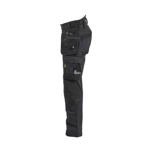 BLAKLADER - 197011499999D88 Pantalones artesanos en 2 vías elásticos Negro/Negro-PANTALÓN DE TRABAJO EAN 7330509951439 - Product Image 4