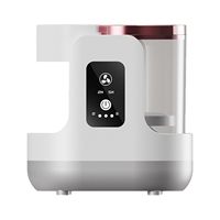 Nettoyeur de pinceaux de maquillage électrique professionnel avec fonction de lavage automatique doux, alimenté par USB, pour toutes tailles, usage domestique avec UV