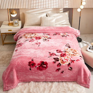 Raschel Mink <strong>Blankets</strong> Thick Warm 1kg-8kg Manufacturer Direct 100% Polyester Stock Wholesale <strong>Kingsize</strong> Embossed 1 Ply - Product Image 4