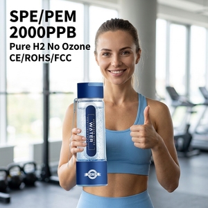 Bouteille d'eau OEM ODM 420 ml, technologie SPE, 2000 PPB, générateur d'eau portable à haute concentration, prix fabricant, électrodes en titane P - Product Image 4