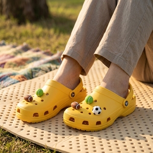 3D Sports Ball <strong>Croc</strong> <strong>Charms</strong> <strong>Football</strong> Basketball Tennis Rugby Shoe Decor <strong>Charms</strong> for Hole Shoes - Product Image 1