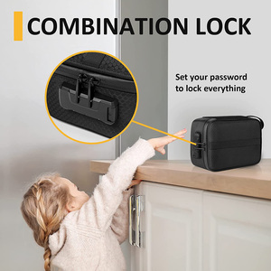 Carbon Lót Cực Lớn Mùi Bằng Chứng Túi Stash Mùi Bằng Chứng Trường Hợp Với Khóa Kết Hợp - Product Image 5