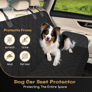 Funda Protectora para Asiento de Coche para Perros, Impermeable, Antideslizante, Resistente a Arañazos, Lavable, Protector de Asiento Trasero Universal para Coches - Product Image 3