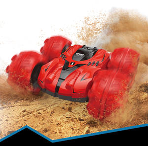 Voiture télécommandée 2,4 G 4 canaux, véhicule de dérive 4 roues motrices, voiture de cascade à double rotation, voiture électrique tout-terrain amphibie pour garçons - Product Image 3