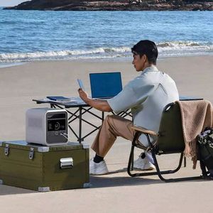 Estación de Energía Portátil Inteligente Mijia Outdoor Power 1000Pro, 1800W, Batería de Litio-Polímero de 280000mAh, Resistente al Agua IP67, Carga USB-C y USB - Product Image 2