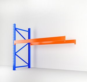 המלך הגלובלי מדפים מחסן מתכת כבדה מדפים קרן מחוזק מדפי קרן עבור אחסון גדול ברמה גבוהה - Product Image 1