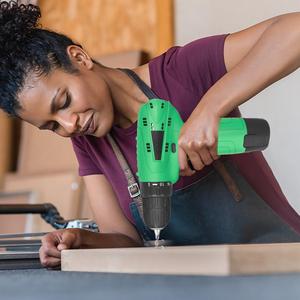 12V <b>Brush</b> Motor Cordless Drill Screwdriver Keyless Chuck 20mm Drilling 24NM Torque Battery <b>Power</b> OEM Single Speed CD-12A-2 Cordl - Product Image 4